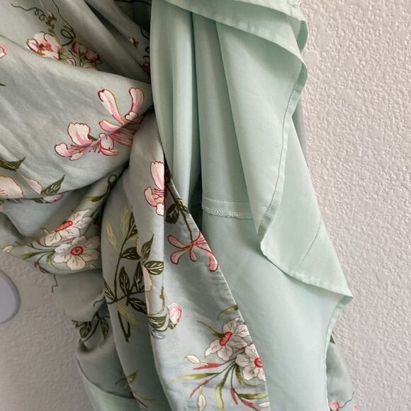 Rebecca Taylor Sleeveless Lita Silk Sun Dress Size 2 - Picture 8 of 8